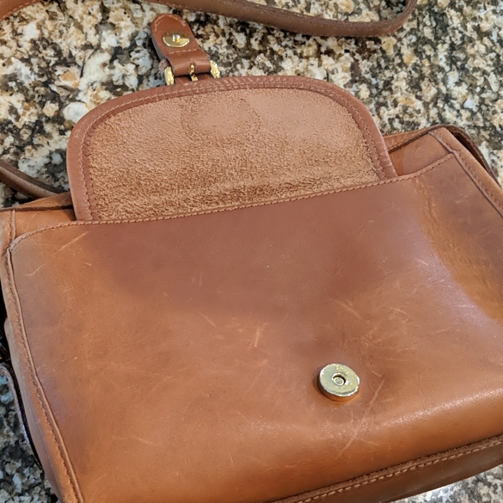 Etienne Aigner Genuine Leather Small Crossbody - Picture 8 of 16